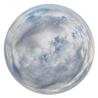 12K clouded skydome HDRi panorama